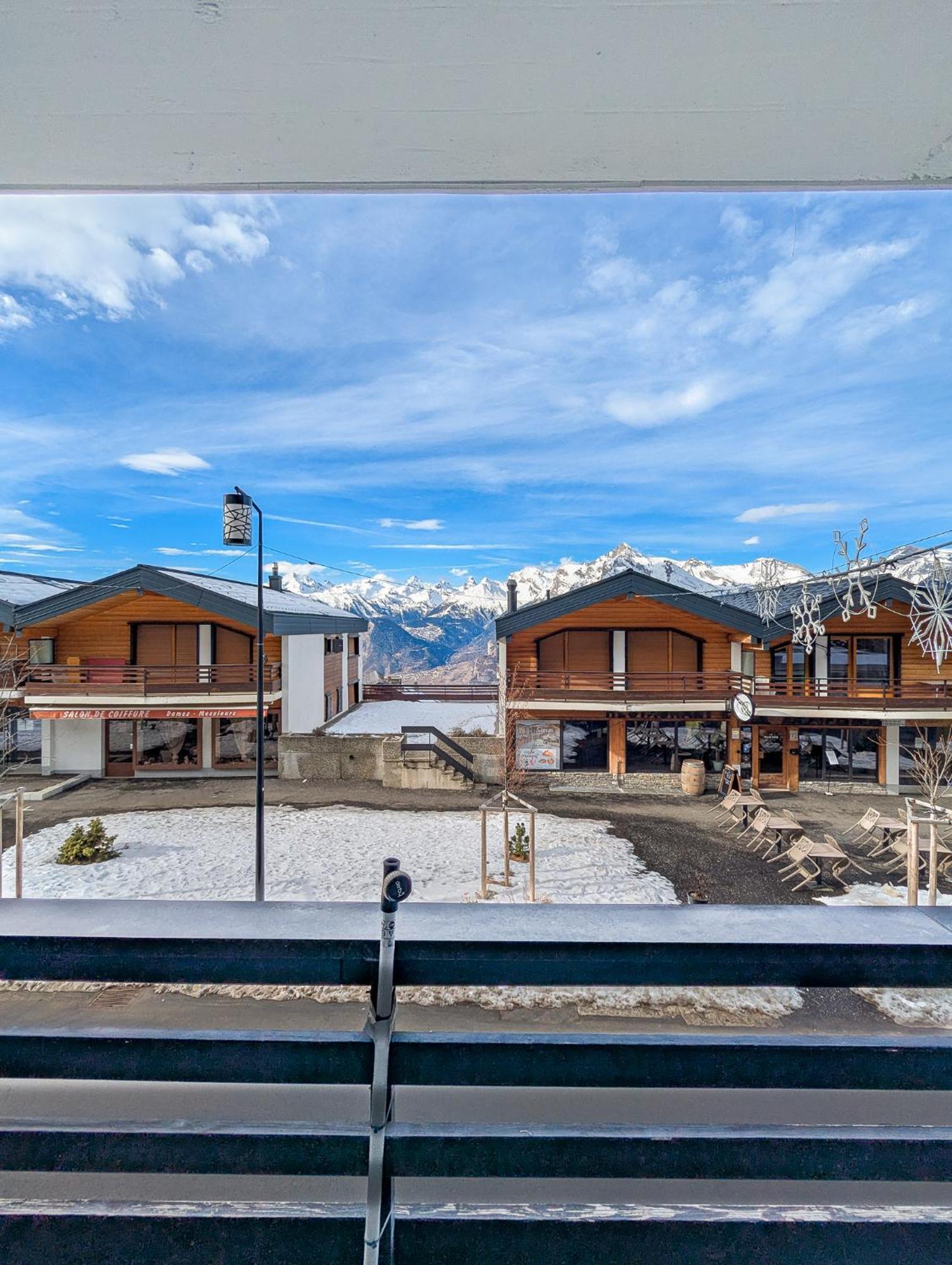 Center Of Veysonnaz With A View ! Apartman Kültér fotó